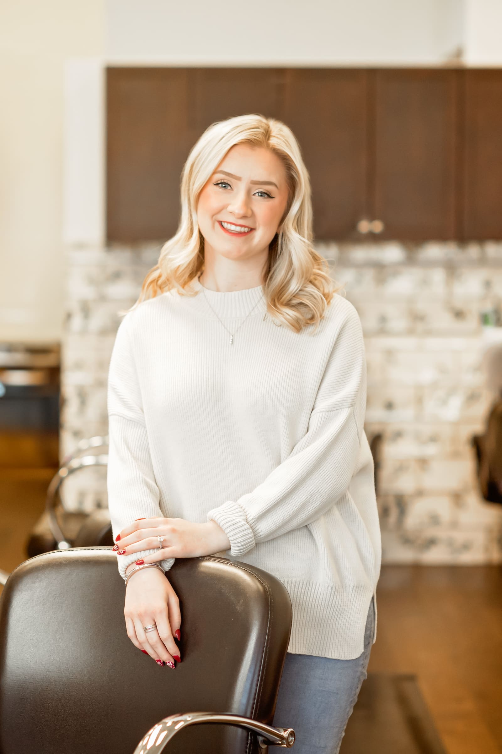 Emma, stylist at Salon Marie