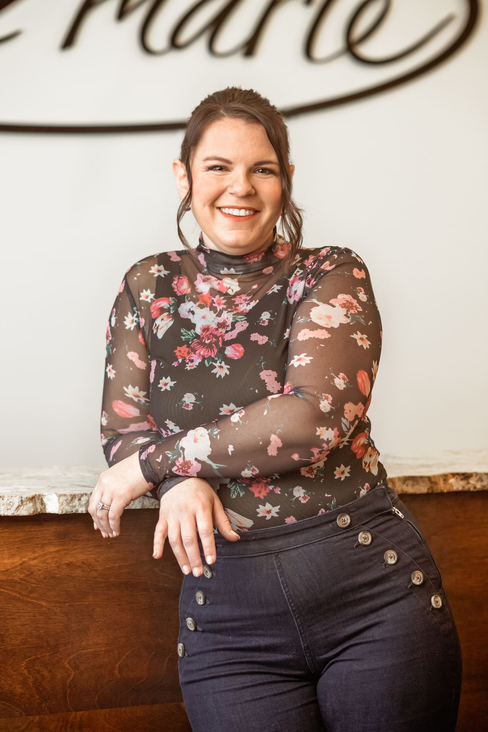Jill, receptionist at Salon Marie
