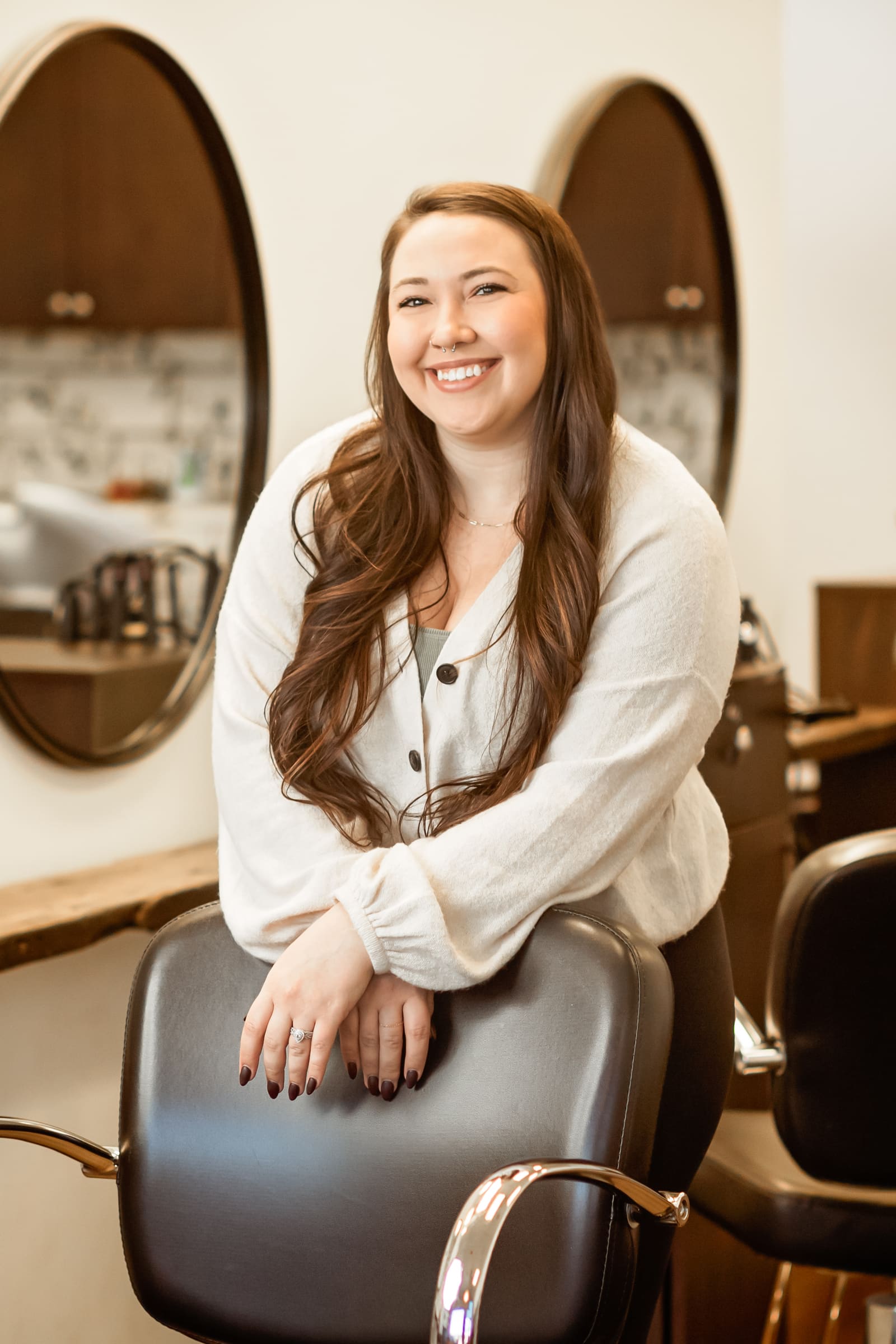 Karley, stylist at Salon Marie